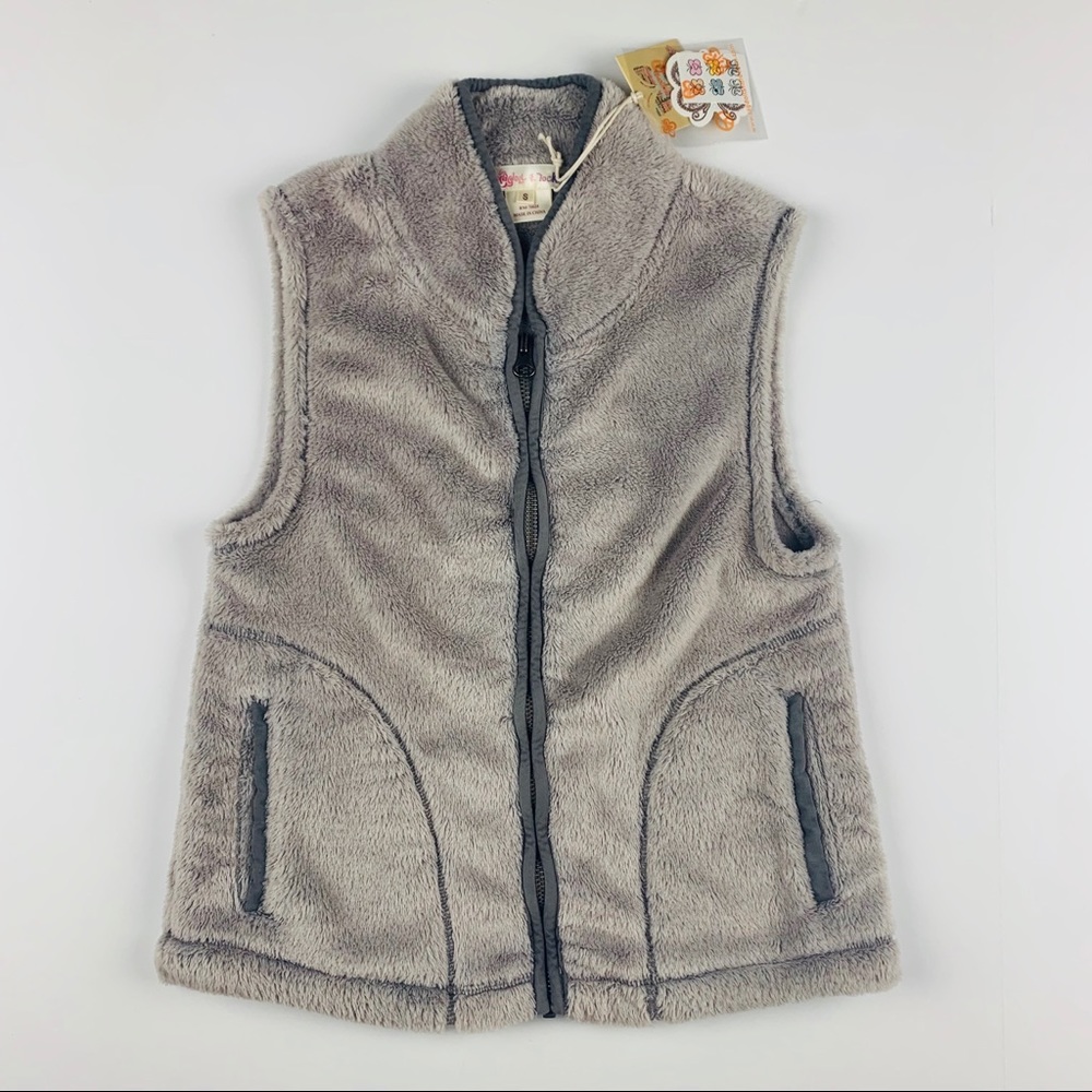 Ragdoll & Rockets Big Girl Sherpa Fleece Vest